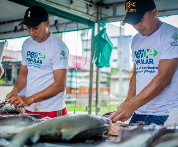 Peixe Popular: Mais de 22 toneladas de pescado foram comercializadas em dois dias
