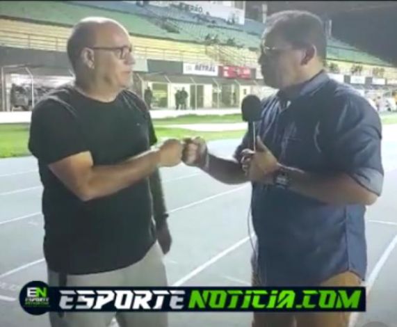 Entrevista com exclusividade, direto do Estádio Zerão com o administrador Jorginho