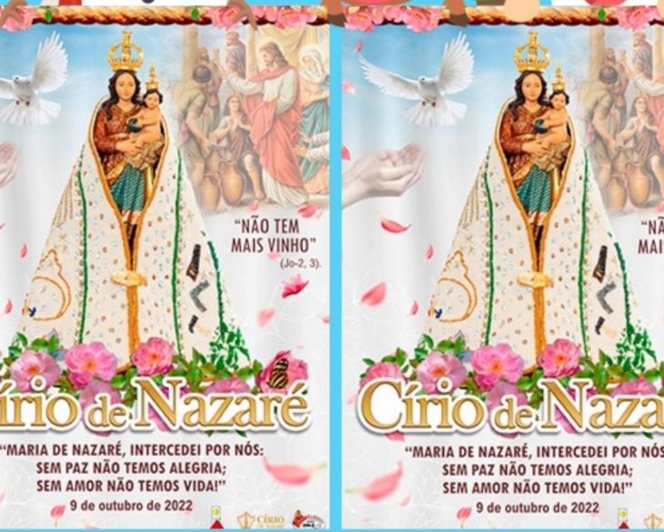 Programação oficial e cartaz do Círio de Nazaré 2022 são apresentados a comunidade