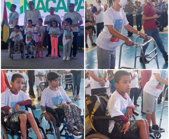 Cerca de 160 crianças participam da 1ª Edição dos Jogos Paradesportivos Escolares