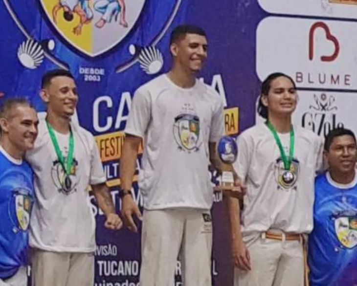 Capoerista amapaense vence duas medalhas na 16ª edição da Copa Cajuína