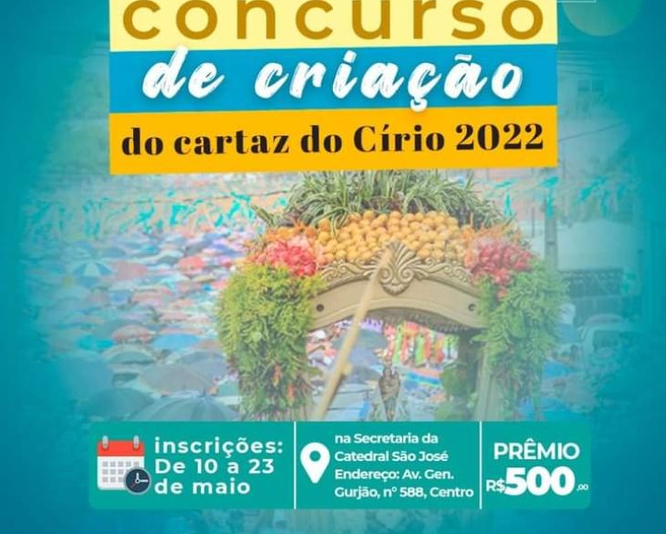 Cirio de Nazaré: concurso para escolha do cartaz e divulgação do tema e lema abrem programação da festividade
