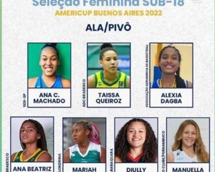 Amapaense é convocada para Seleção Brasileira sub-18 feminina de basquete