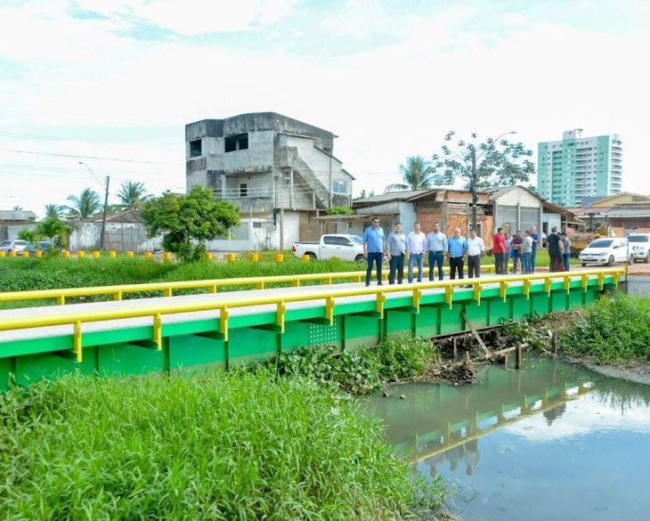 Davi anuncia a substituição de 30 pontes de madeira por estruturas de concreto e aço no Amapá