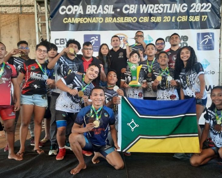 Amapá conquista título geral no Campeonato Brasileiro Interclubes sub -17 de Wrestling
