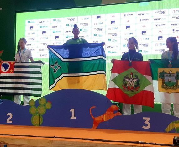 Amapá brilha no taekwondo feminino e conquista medalha de ouro nos jogos escolares da juventude