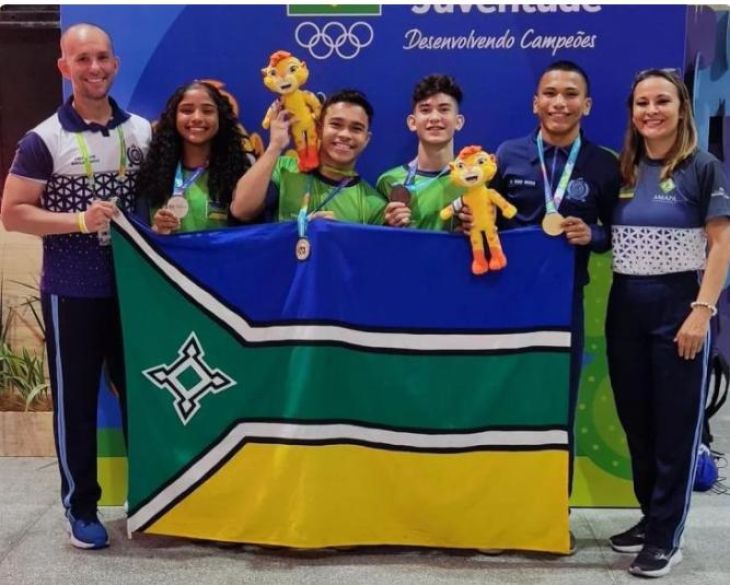 Delegação Amapaense conquista o primeiro lugar no quadro geral de medalhas de wrestling nos jogos da juventude