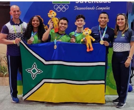Delegação Amapaense conquista o primeiro lugar no quadro geral de medalhas de wrestling nos jogos da juventude