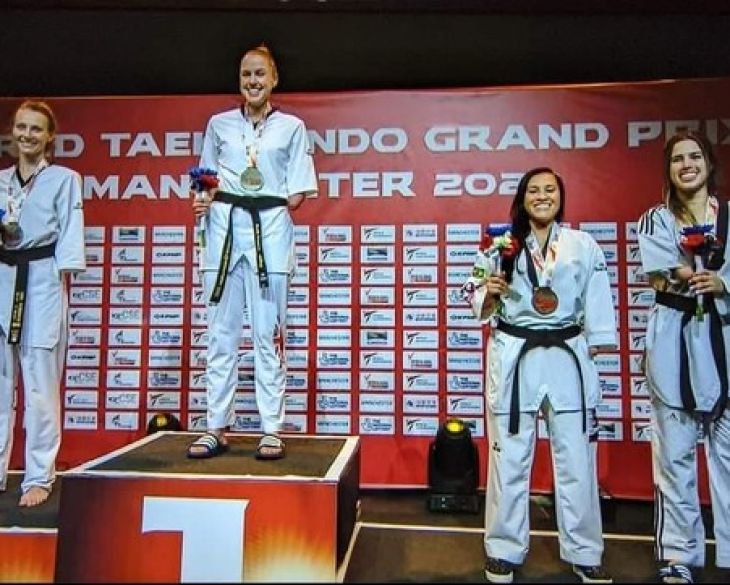 Leylianne conquista medalha de bronze no Grand Prix III de ParaTaekwondo
